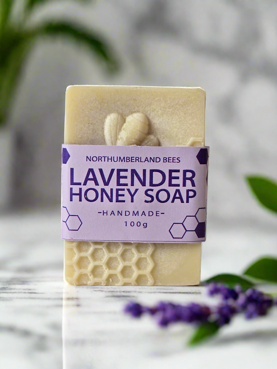 Honey Lavender Soap 110g Rectangle
