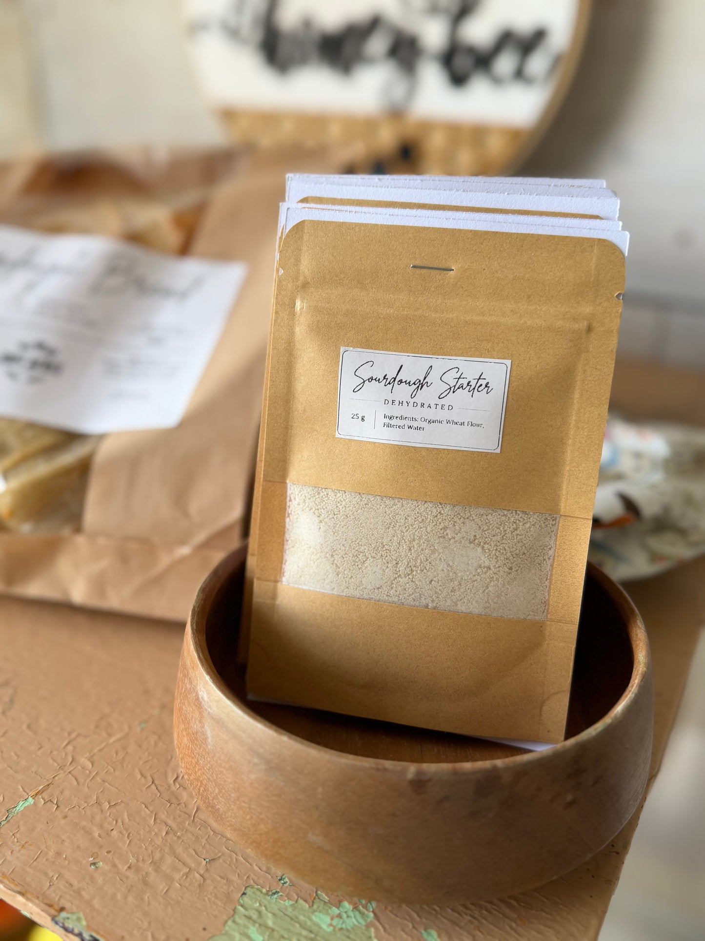 Dehydrated Sourdough Starter
