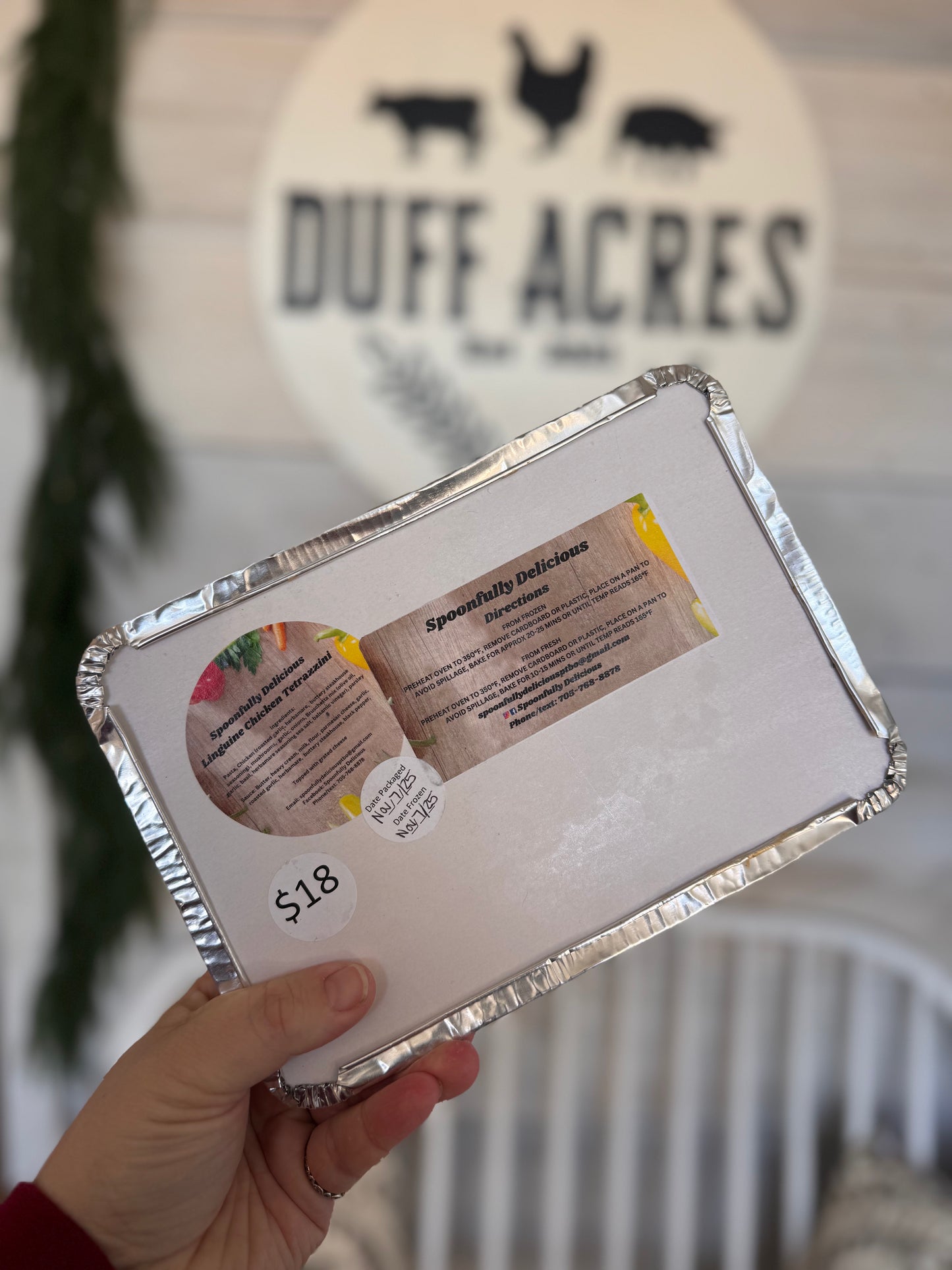 Linguine Chicken Tetrazzini