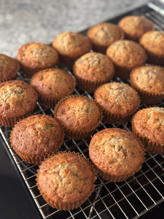 Old-Fashioned Banana Bread Muffins