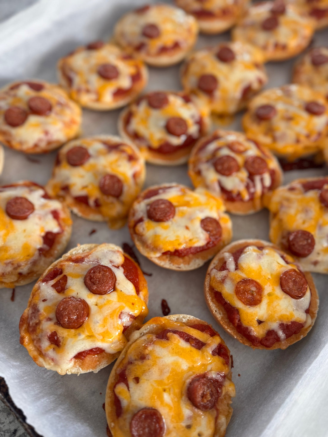 Mini Bagel Pizzas