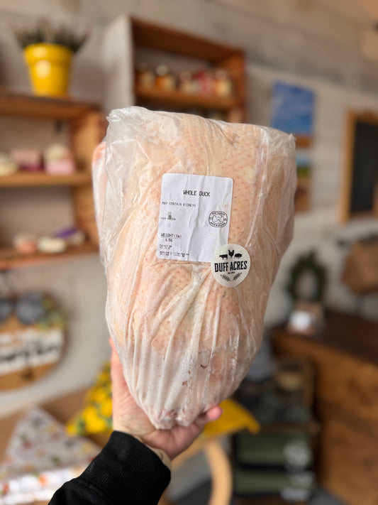 Pasture-Raised Whole Pekin Duck