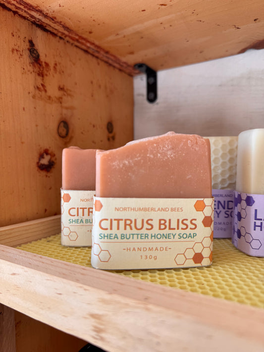 Citrus Bliss - Shea Butter Honey Soap