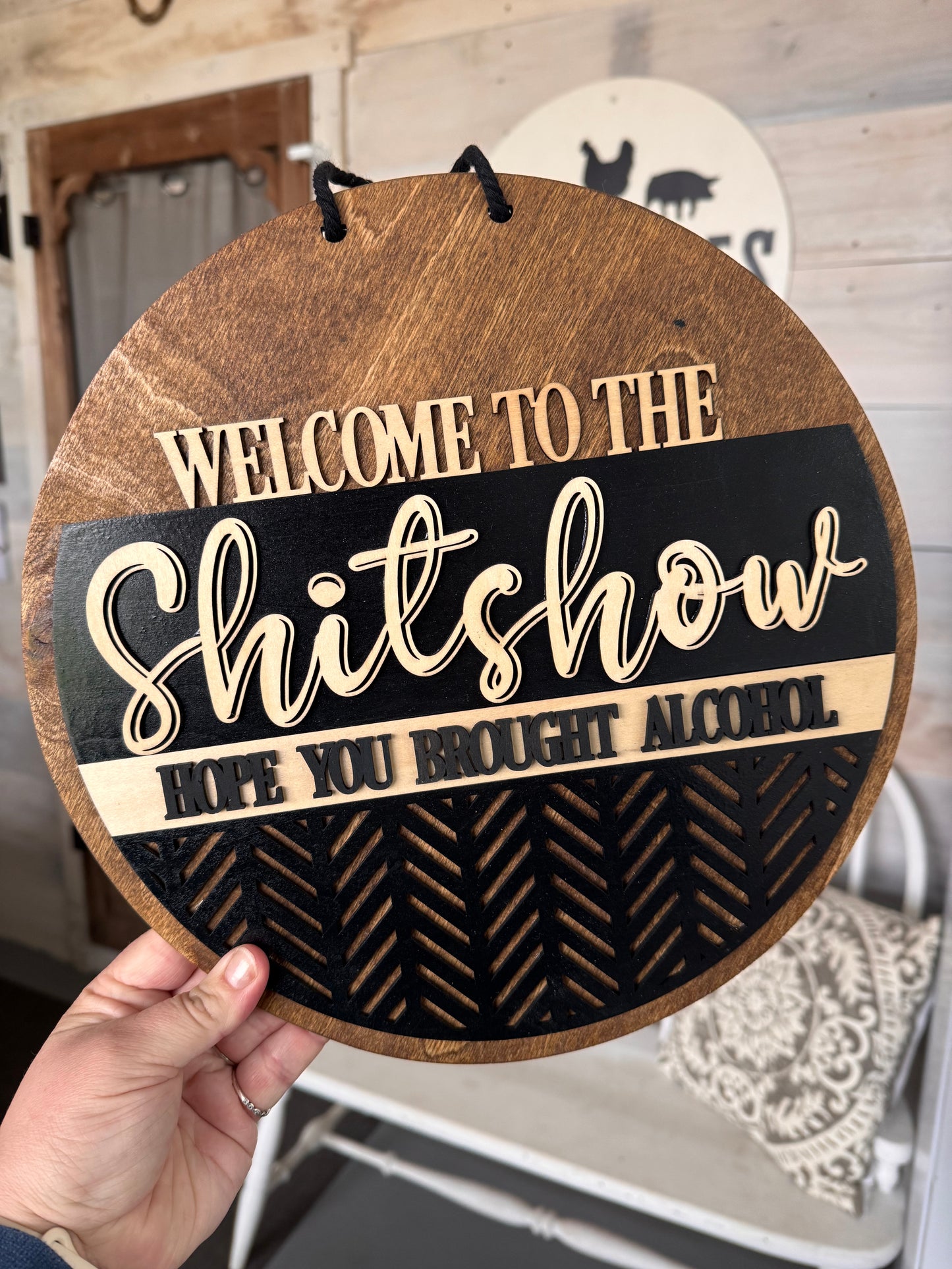 12” Round Signs