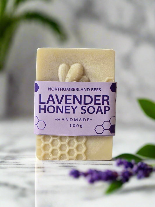 Honey Lavender Soap 110g Rectangle