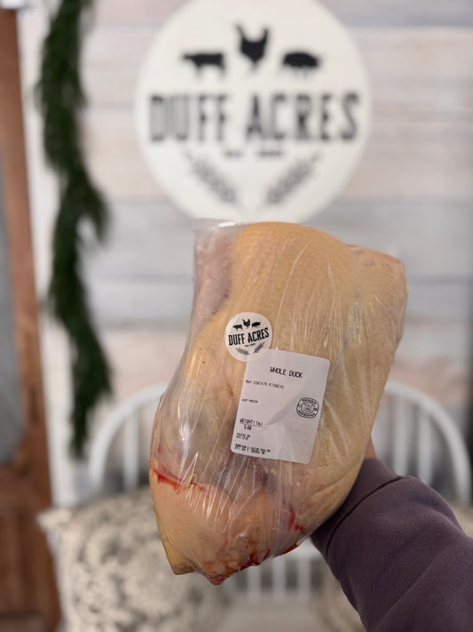Pasture-Raised Whole Duck