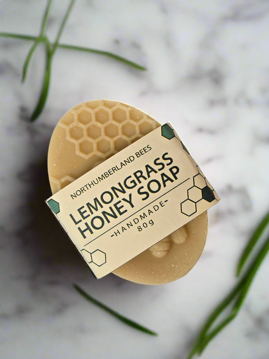Honey Lemongrass Soap 80g Oval