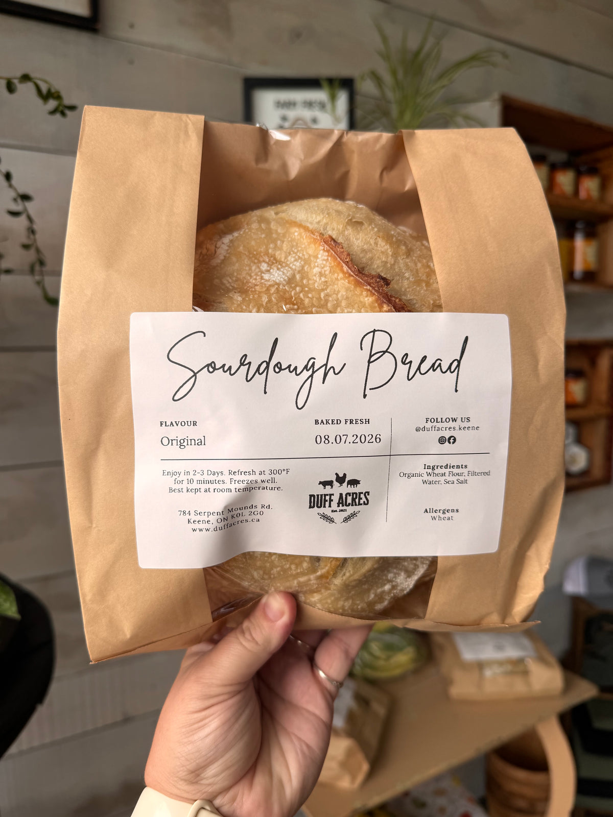 Sourdough Bread Preorder - Pick-Up Saturday, October 10th!