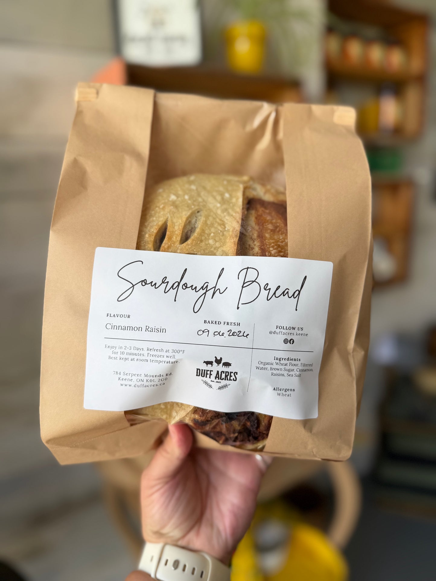 Sourdough Bread Preorder - Pick-Up Saturday, October 10th!