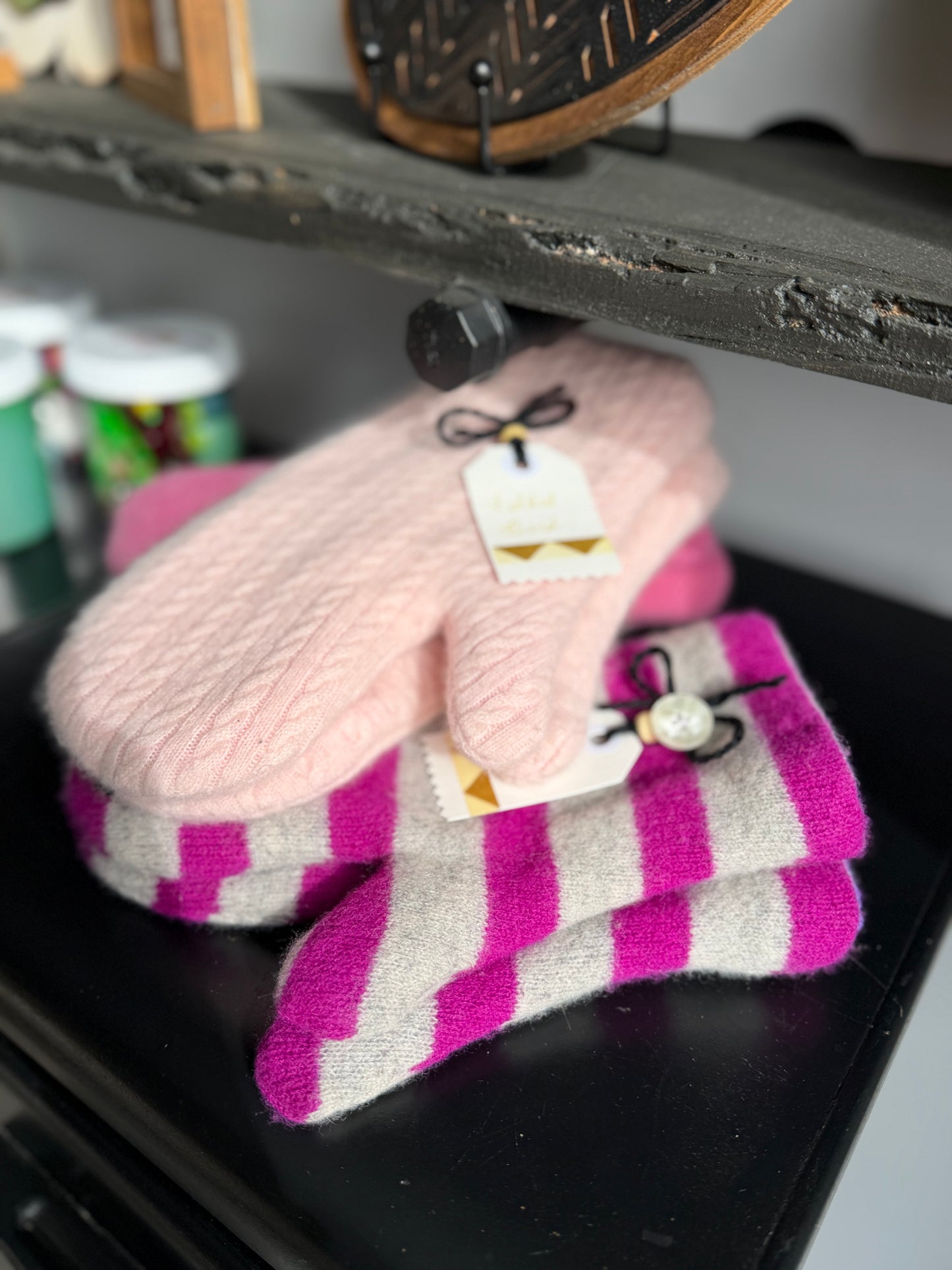 Felted Bird Designs - Felted Wool Mittens