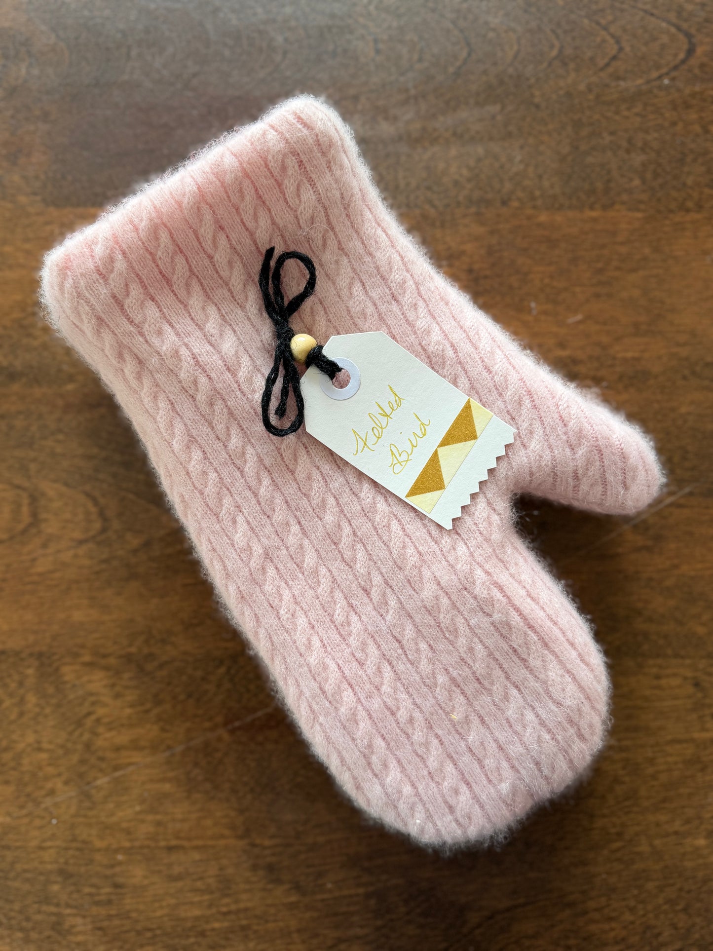 Felted Bird Designs - Felted Wool Mittens