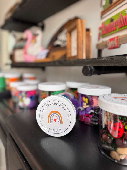 Playdough Imagination Jars