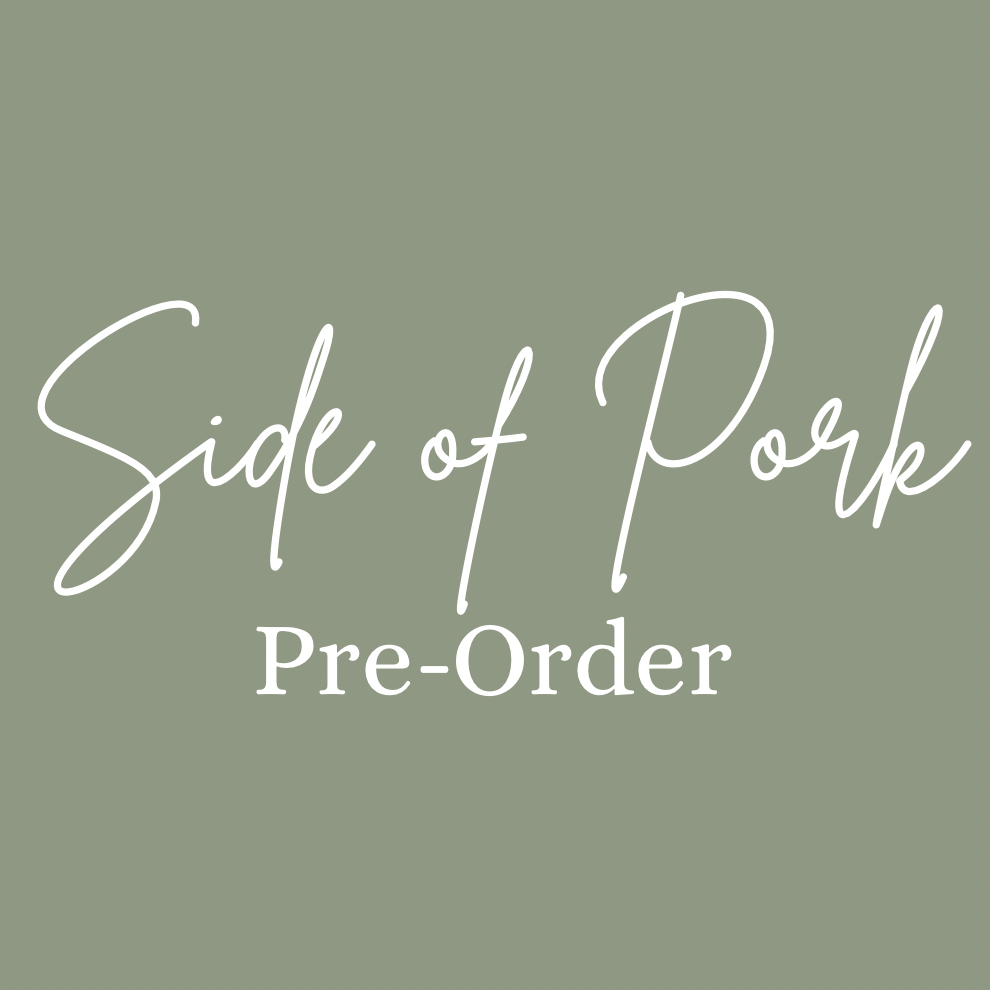 Side of Pork - Pre-Order