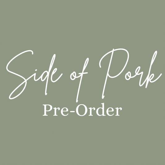 Side of Pork - Pre-Order
